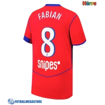 Fotballdrakt Herre Paris Saint-Germain Fabian Ruiz #8 Tredjedrakt 2025-26 Kortermet